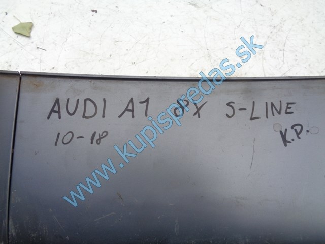 zadný difúzor nárazníka na audi a1  8X0807421H